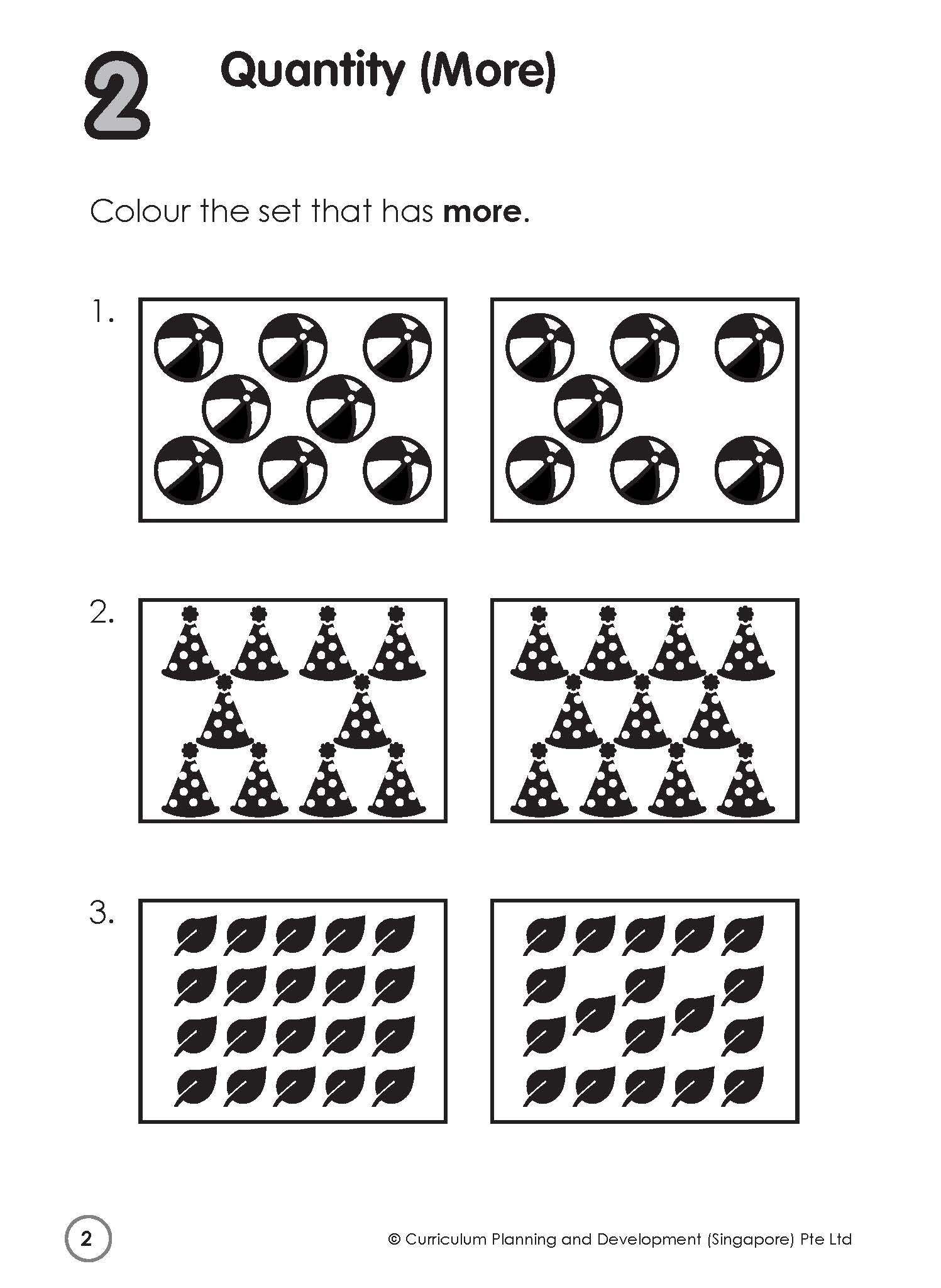 Kindergarten Mathematics Book 1  Beginners