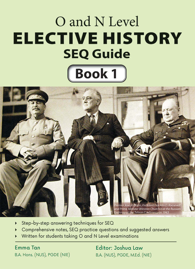 [PRE-ORDER] - O and N Level Elective History SEQ Guide Book 1