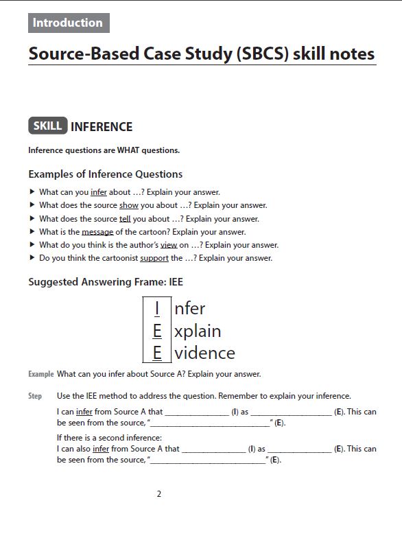 O and N Level Social Studies SBCS & SRQ Guide Book 1