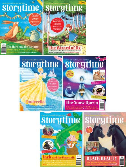 Storytime Magazines: 6 issues - 2017 (for 8+ y/o)