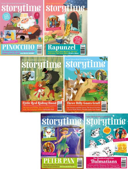 2018 Storytime Magazines: 6 issues (for 8+ y/o)