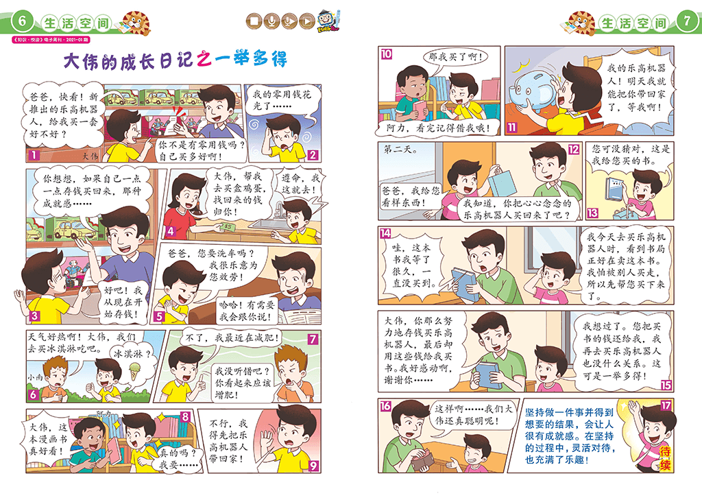 知识报 Zhi Shi Bao Reading Magazine Bundle (5th Edition, 2021)