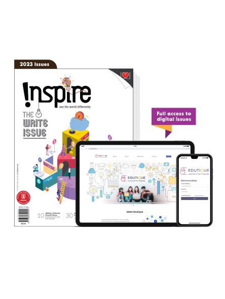 [PRE-ORDER Print + Digital] Inspire Magazine 2023: 3 single issues + 1