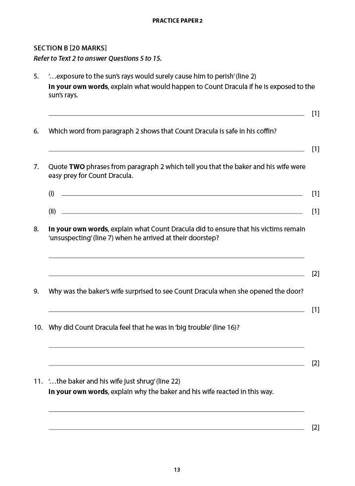 [PRE-ORDER] - English Comprehension Practice Papers Secondary 2