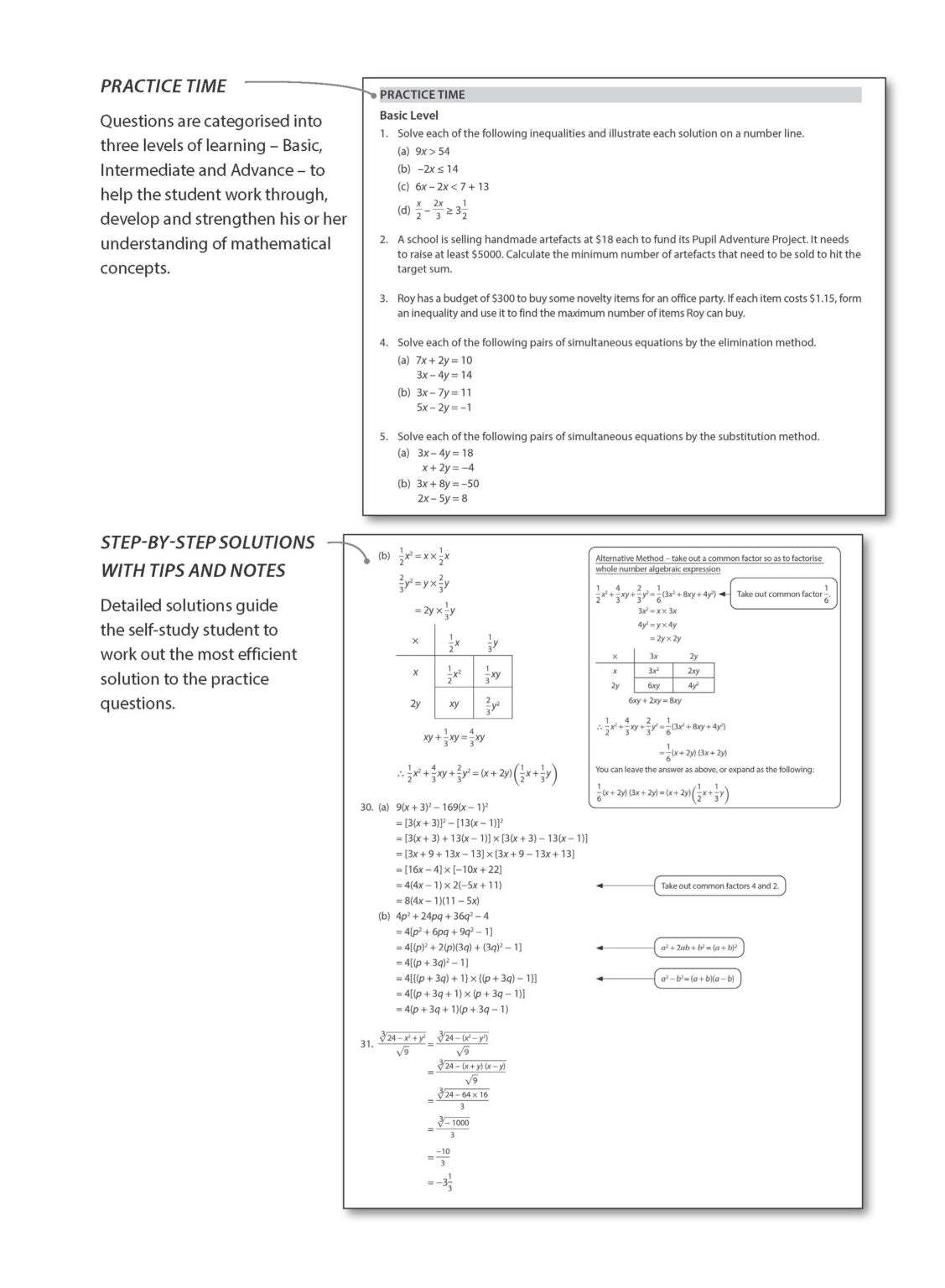 Key Guide Secondary Mathematics  Revision Notes & Practice Book 2A