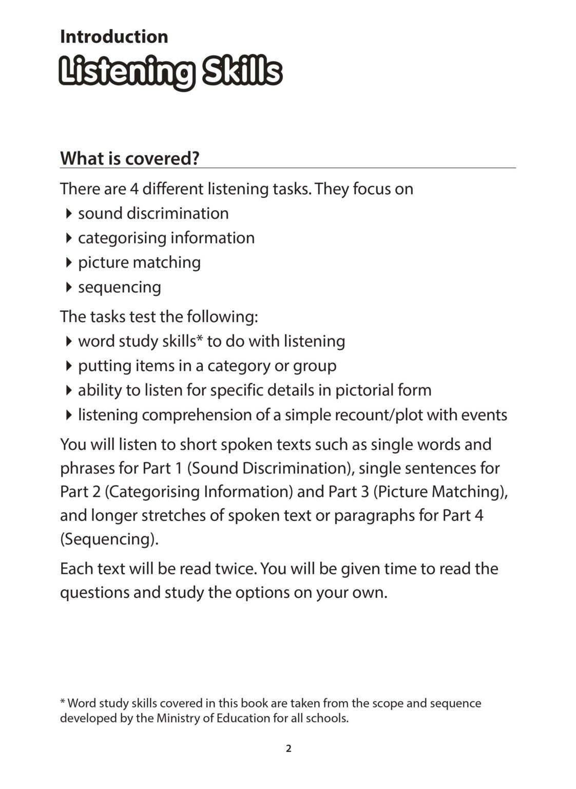 Primary 2 English Master Your Listening, Oral and Show-and-Tell