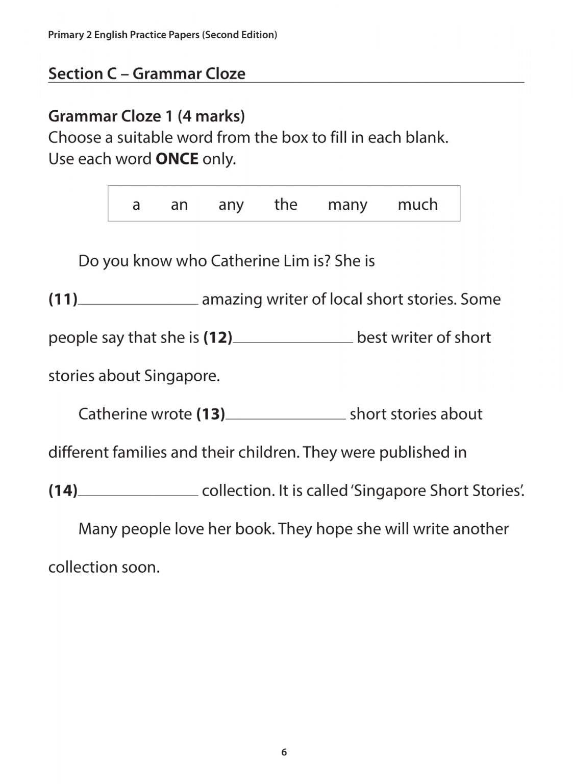 Primary 2 English Practice Papers Second Edition