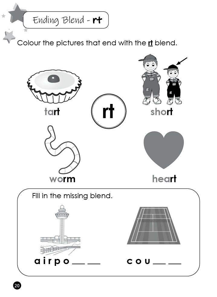 Fun Learning Phonics Level 2  Ending Blends