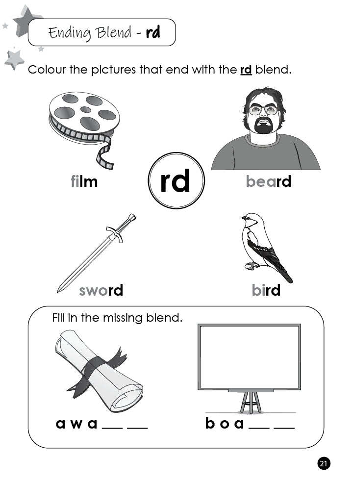 Fun Learning Phonics Level 2  Ending Blends