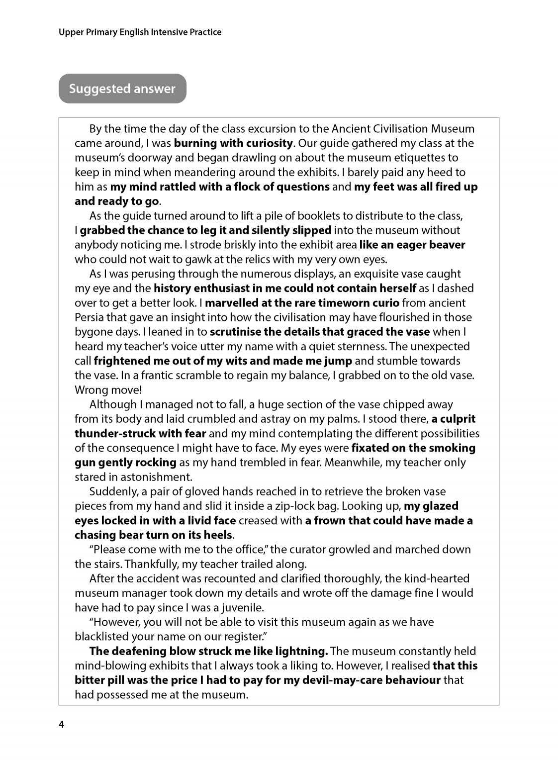 Upper Primary English Intensive Practice  Continuous Writing Volume 2