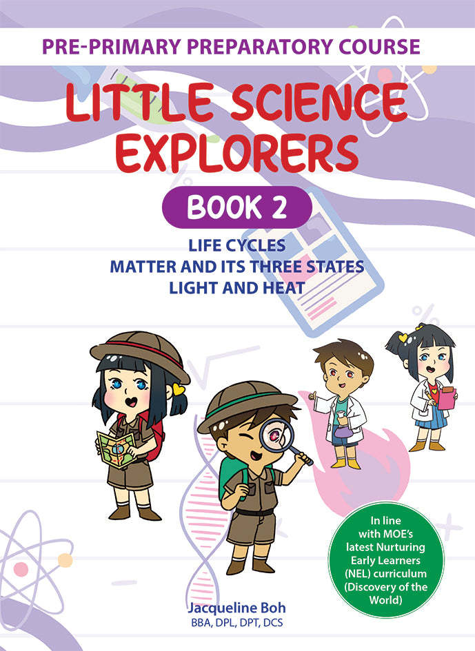 Presch Pre-Pri Prep Course: Little Science Explorers Book 2