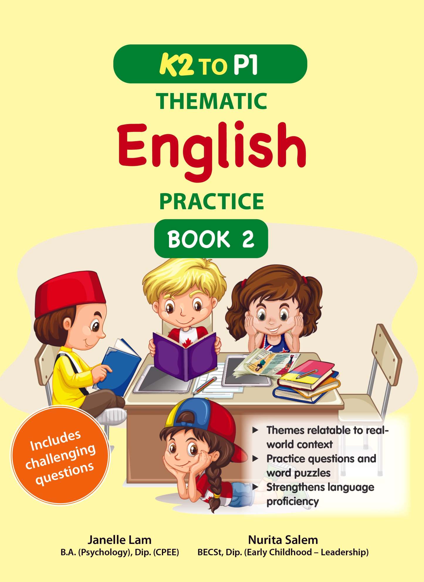 K2 to P1 Thematic English Practice Book 2