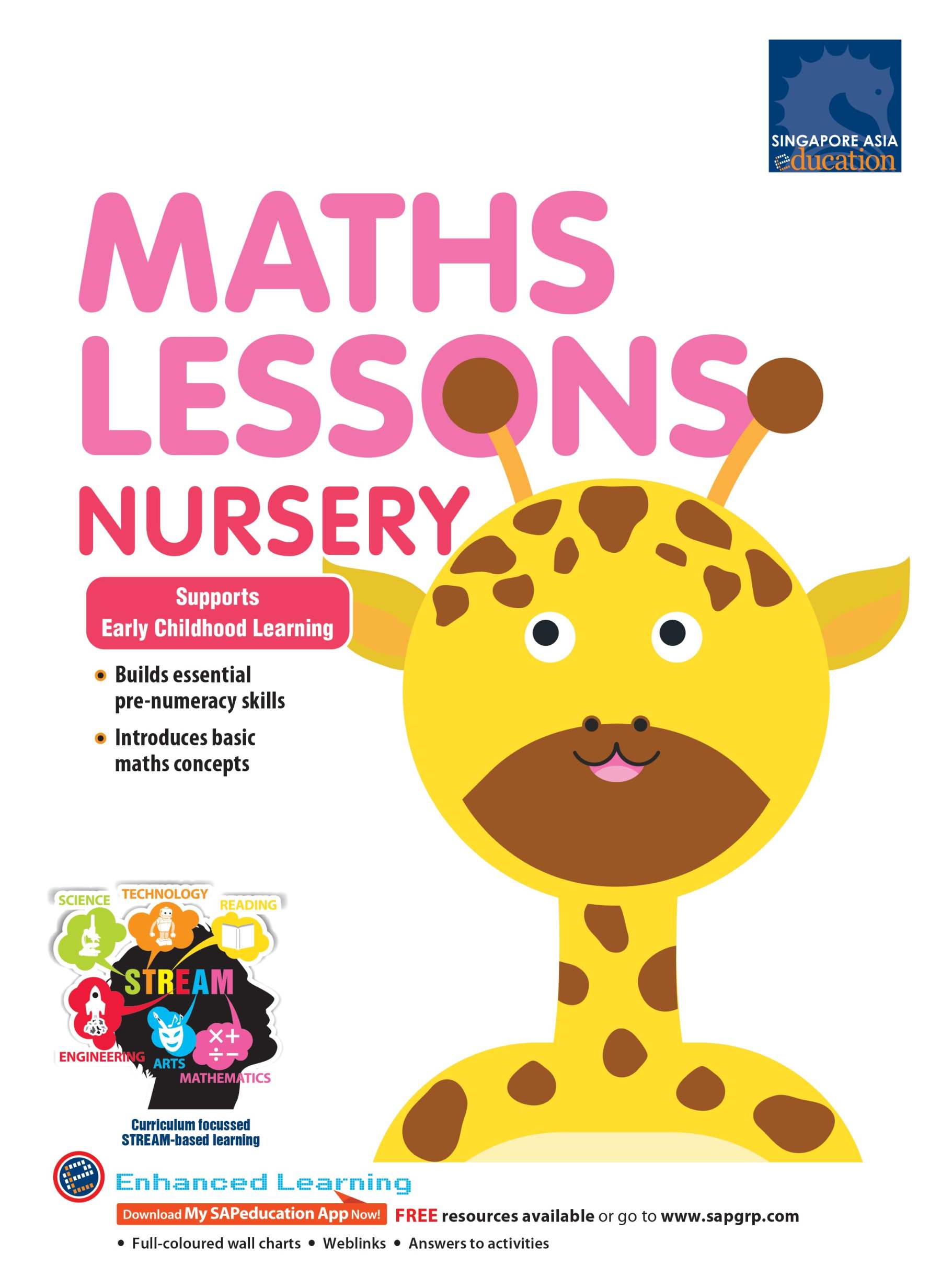 English Lesson & Maths Lesson Series - Nursery Set