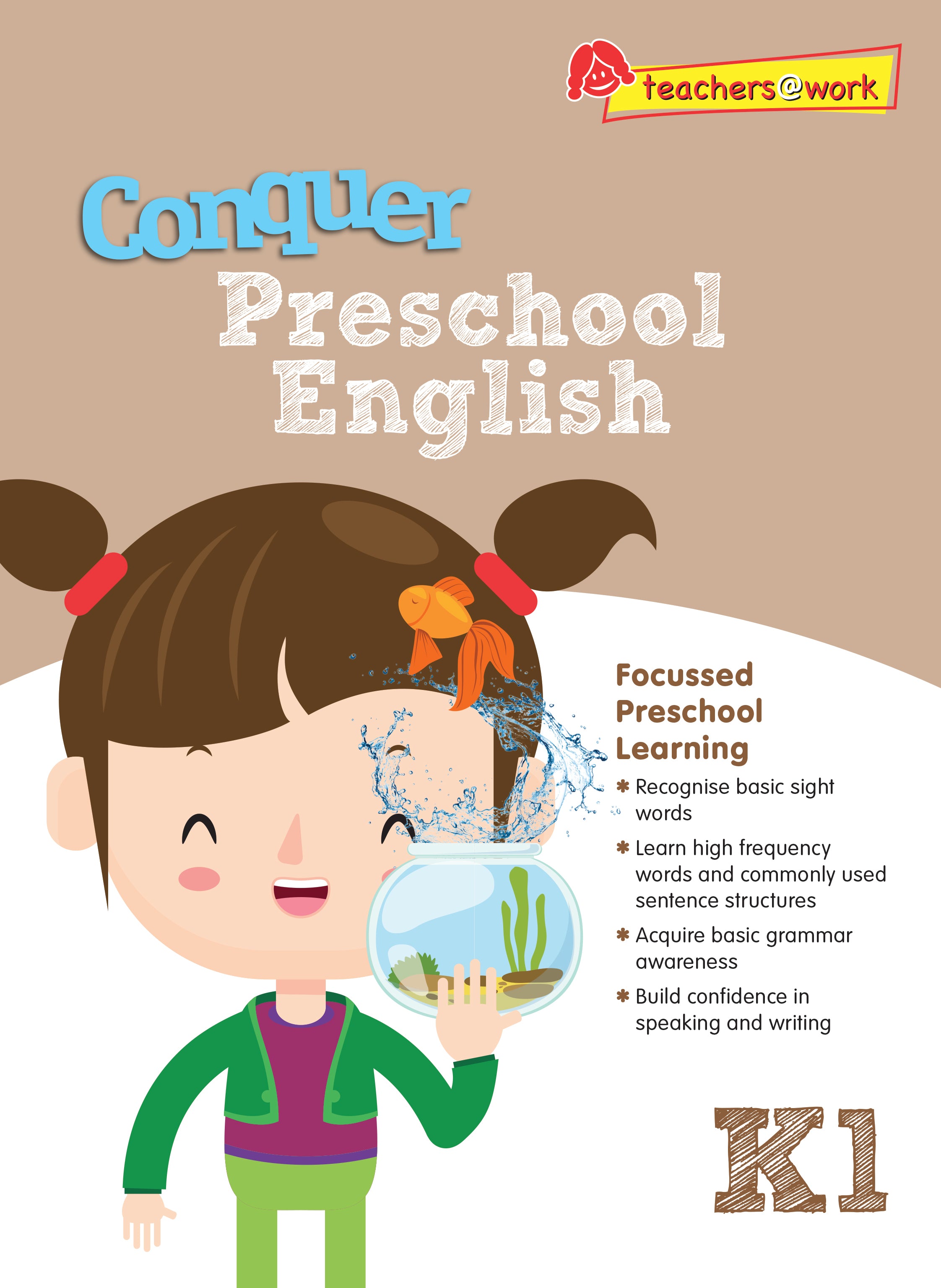 Conquer Preschool English & Maths Series - K1 Set