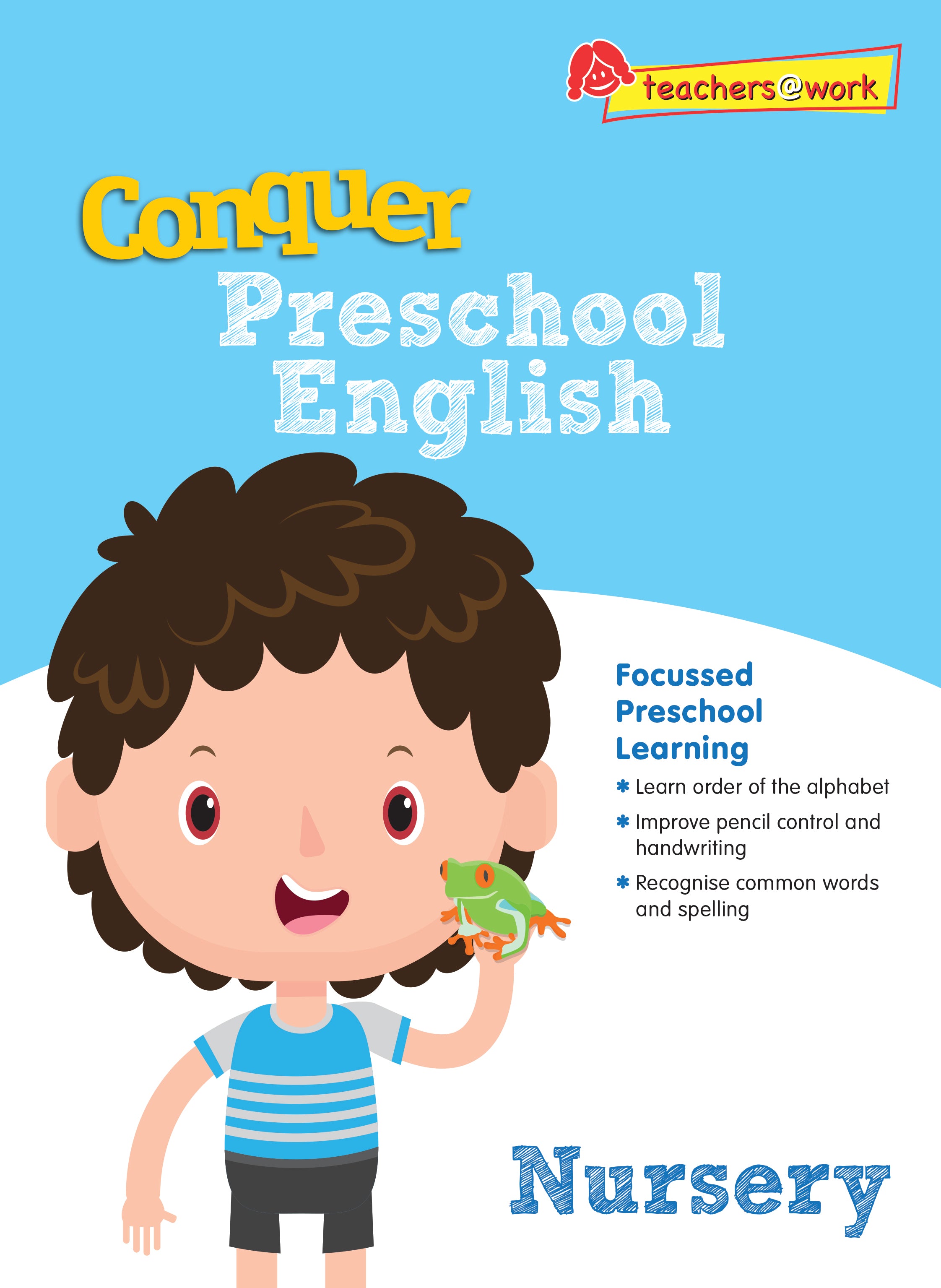 Conquer Preschool English And Maths Series Nursery Set