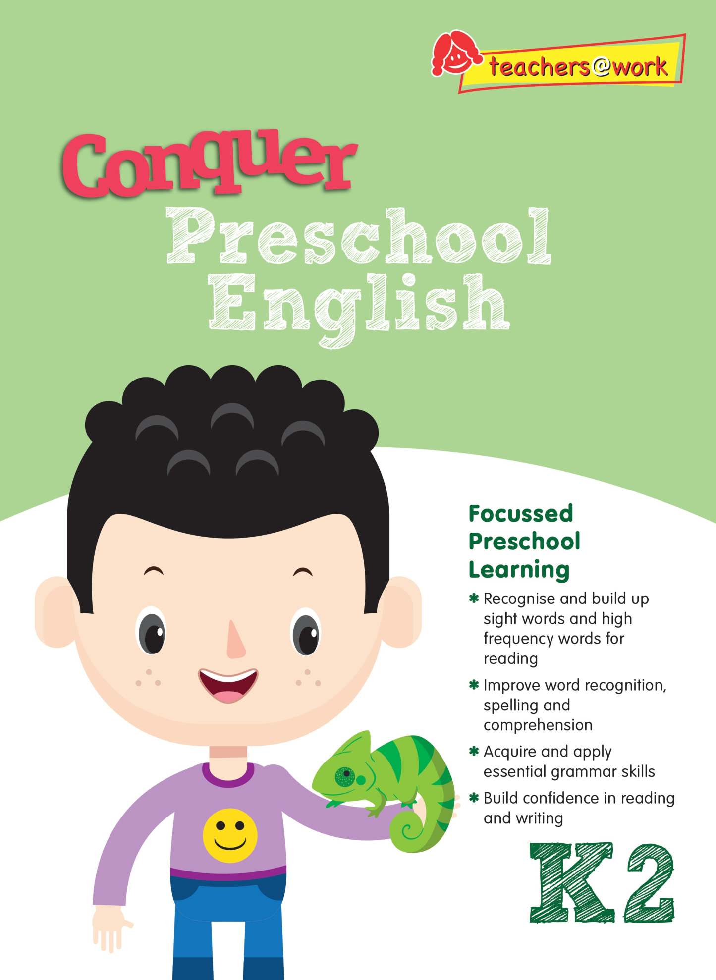 Conquer Preschool English & Maths Series - K2 Set