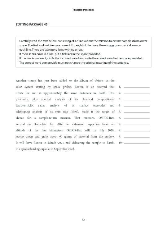 English Editing Practice Secondary 3 Express/Normal(Academic)