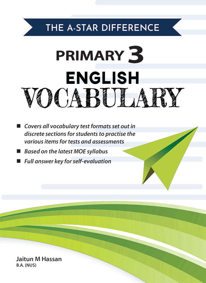 The A-Star Difference Primary 3 English Vocabulary