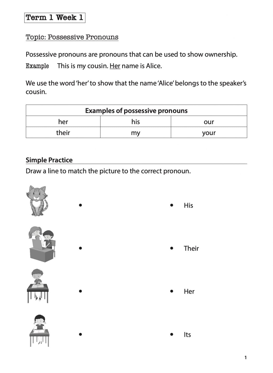 English Language Challenging Weekly Practices Primary 3