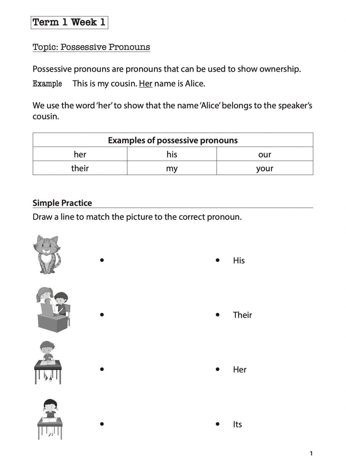 English Language Challenging Weekly Practices Primary 3