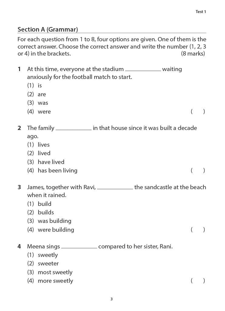 Primary 3 English Excel in Paper 2  Language Use and Comprehension