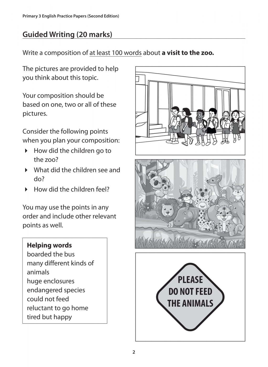 Primary 3 English Practice Papers Second Edition