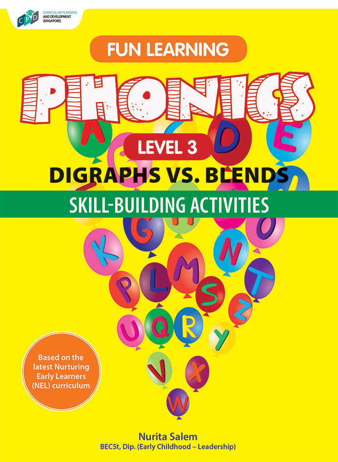 Fun Learning Phonics Level 3  Digraphs vs. Blends