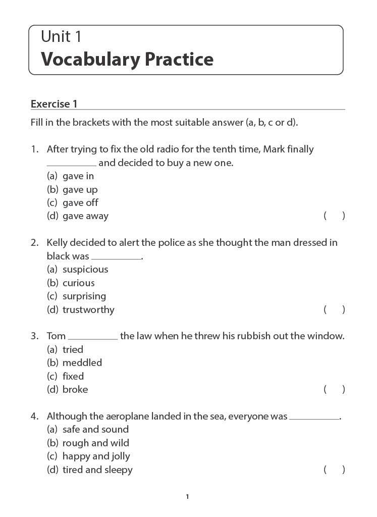 Push Yourself English Primary 3