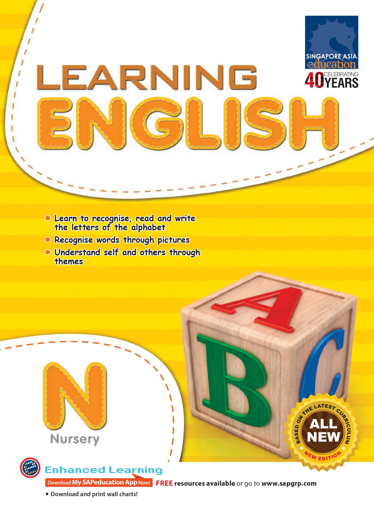 Learning English & Maths series - Nursery Set