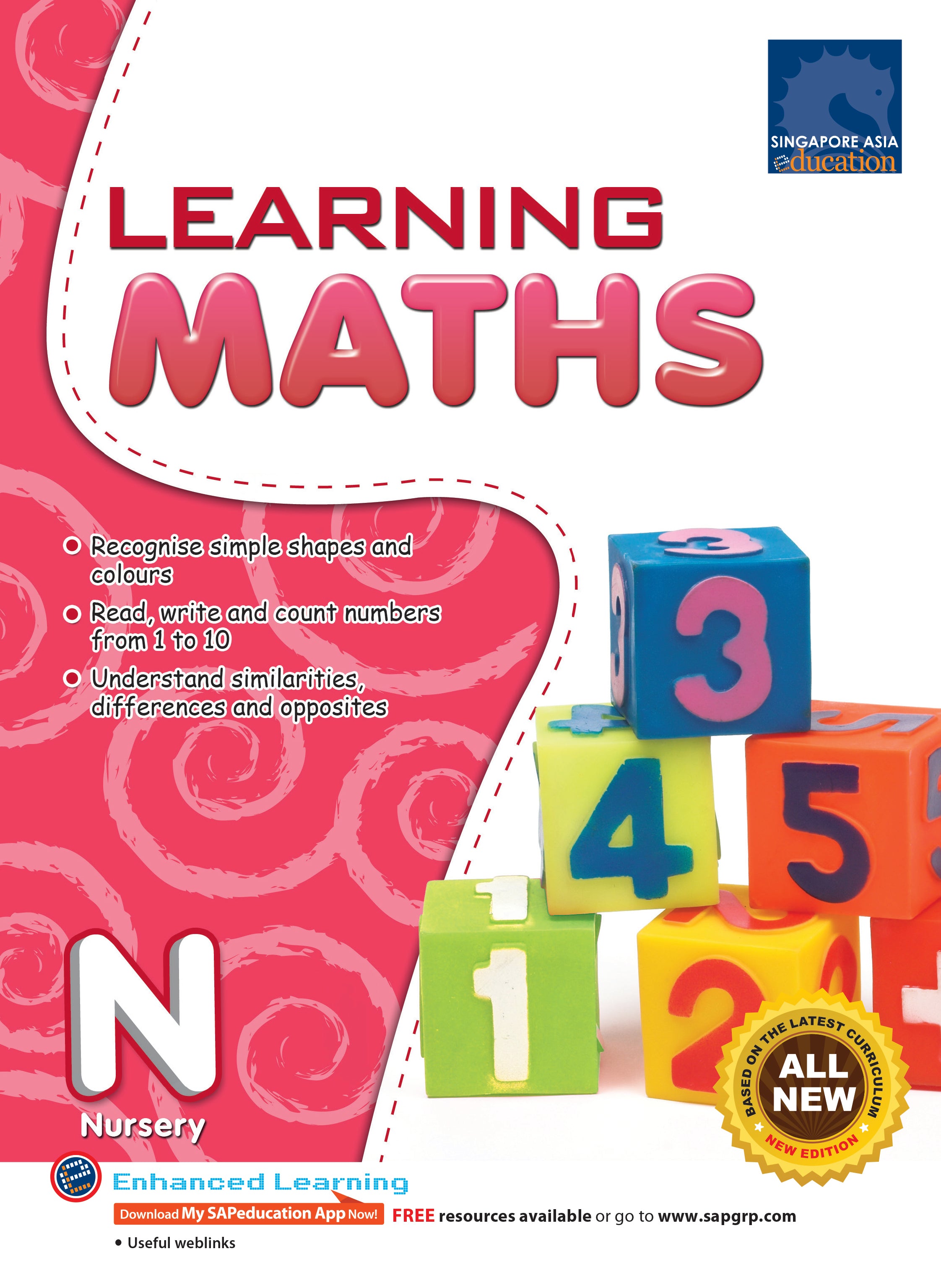 Learning English & Maths series - Nursery Set