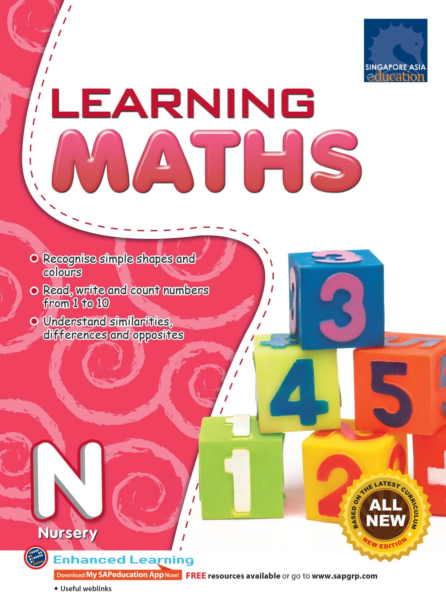 Learning English & Maths series - Nursery Set