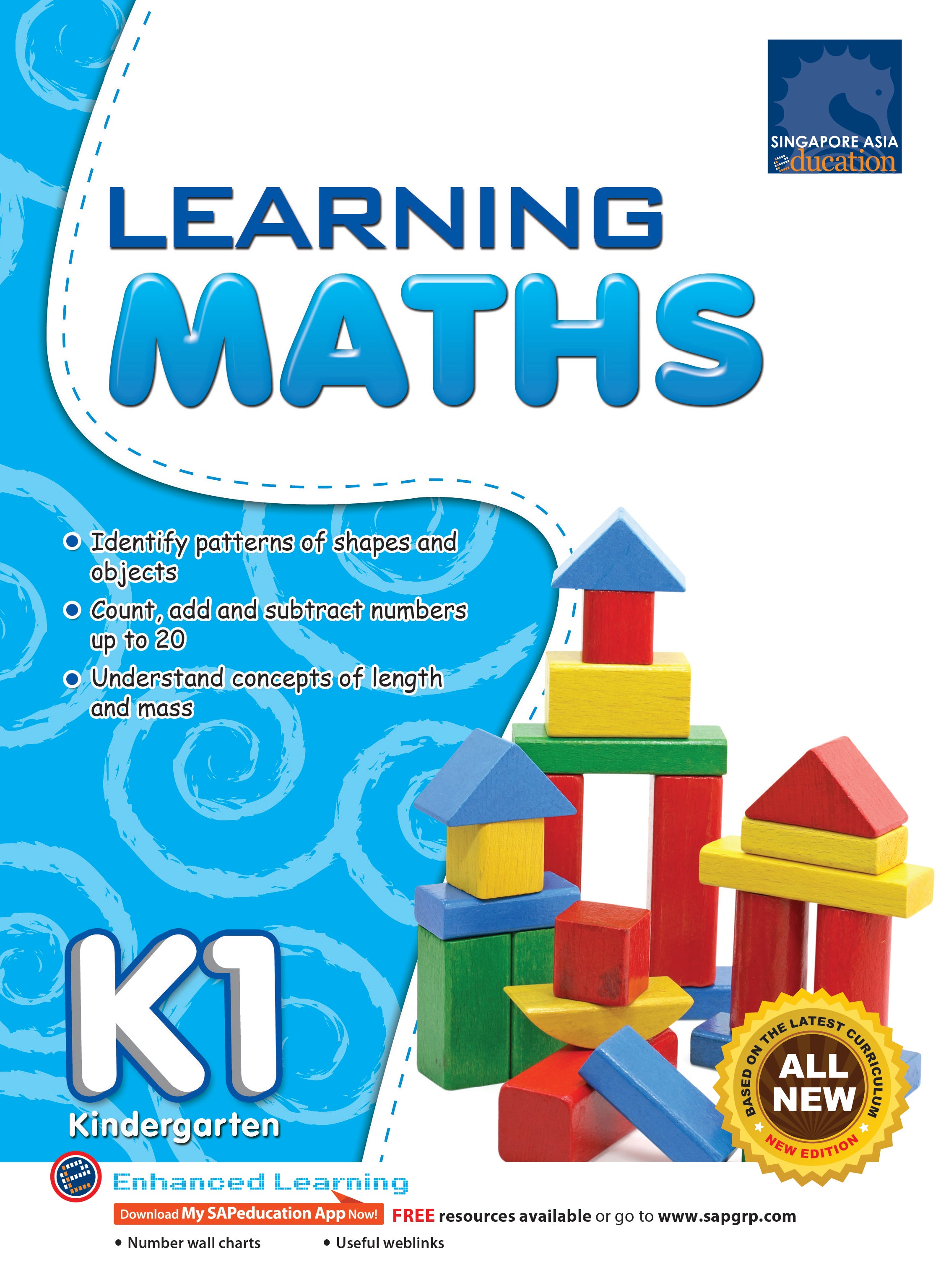 Learning English & Maths series - K1 Set