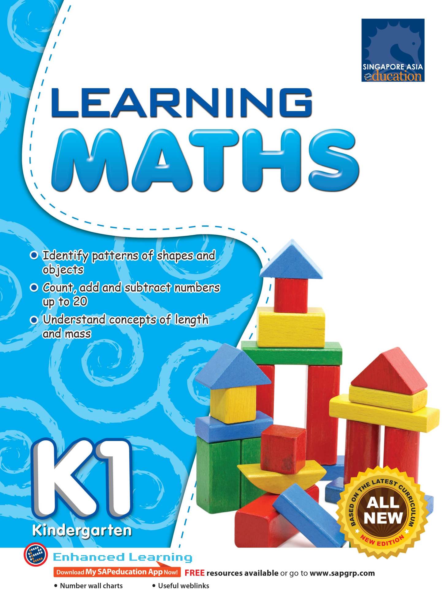 Learning English & Maths series - K1 Set