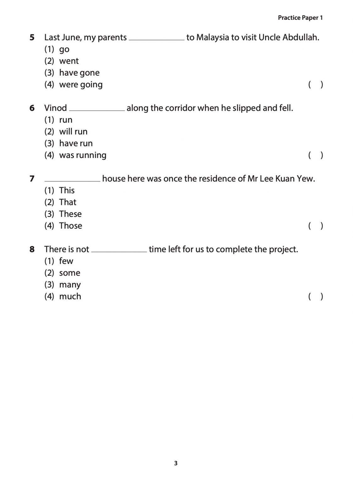 Primary 4 English Excel in Paper 2  Language Use and Comprehension