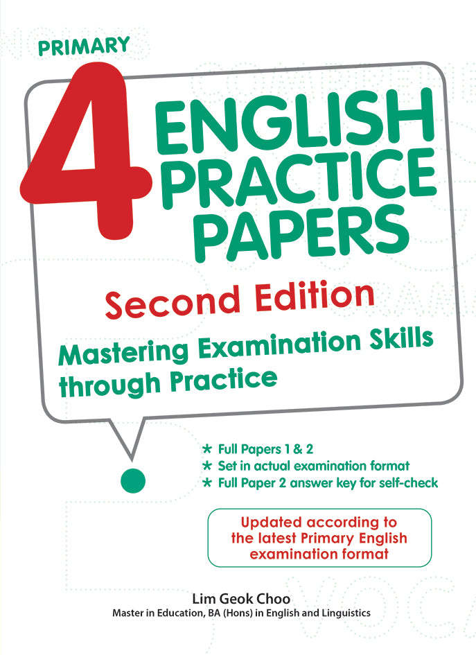 Primary 4 English Practice Papers Second Edition