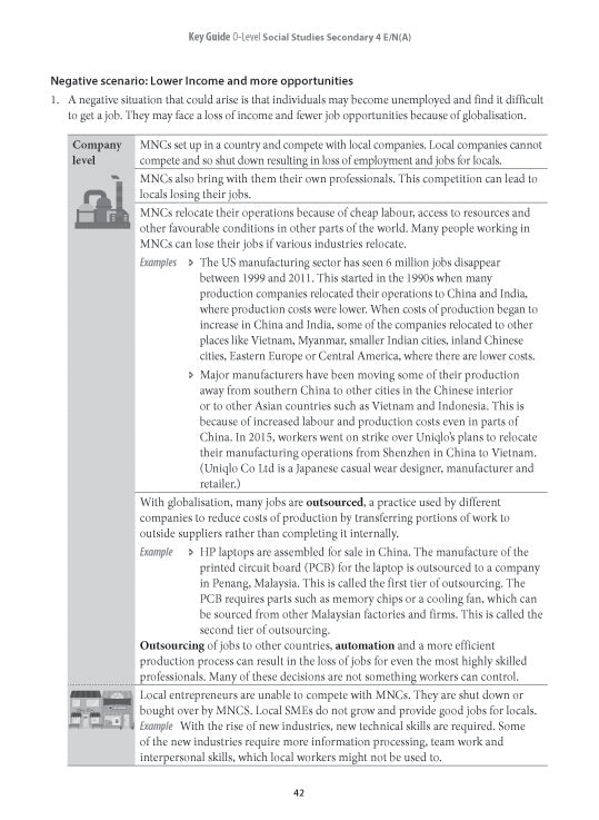 Key Guide O-Level Social Studies  Secondary 4 Express/Normal(Academic)