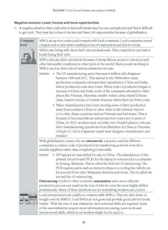 Key Guide O-Level Social Studies  Secondary 4 Express/Normal(Academic)