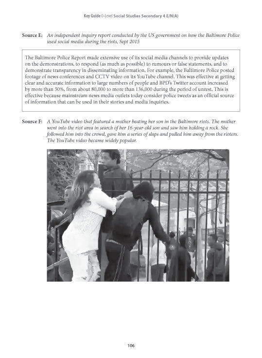 Key Guide O-Level Social Studies  Secondary 4 Express/Normal(Academic)