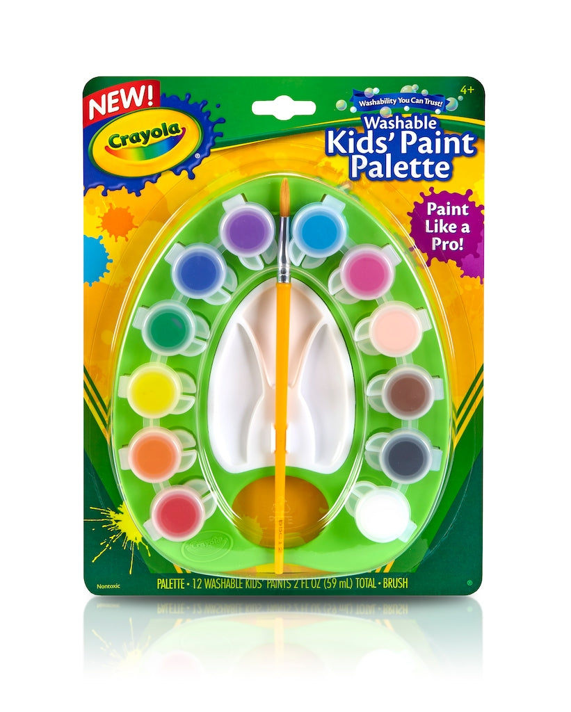 Crayola Kids' Paint Palette Set