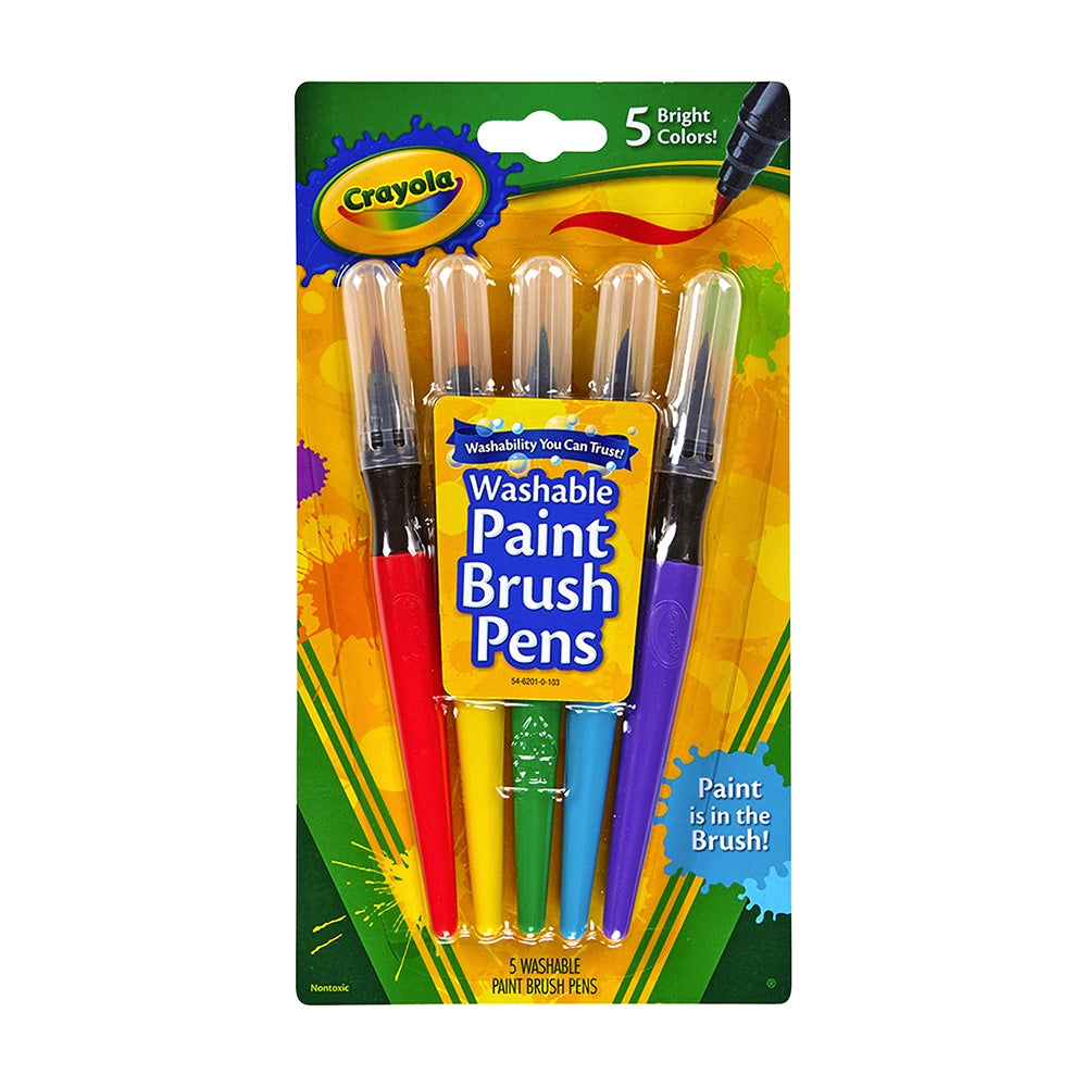 Crayola Paint Brush Pens - 5 Colors