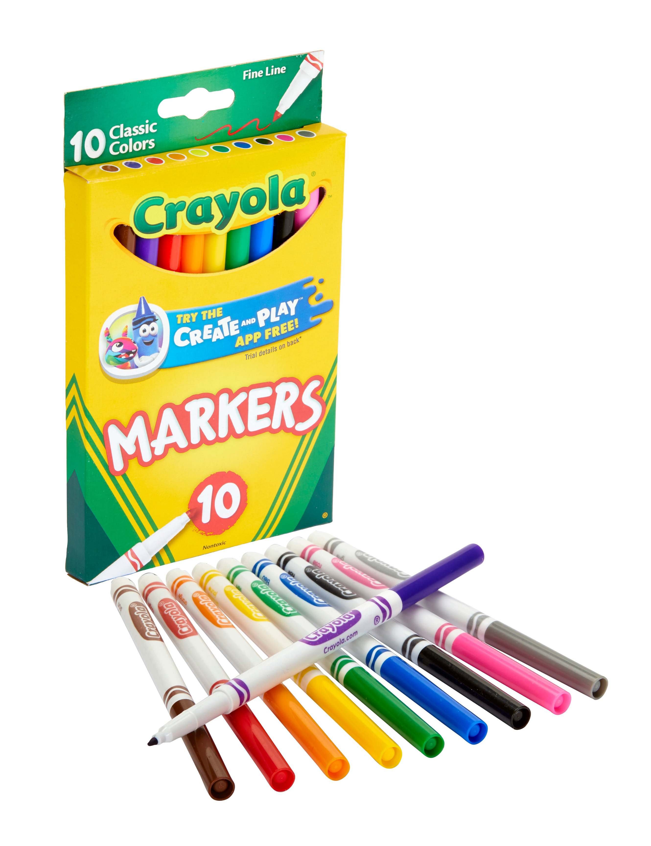 Crayola Markers - 10 Classic Colors