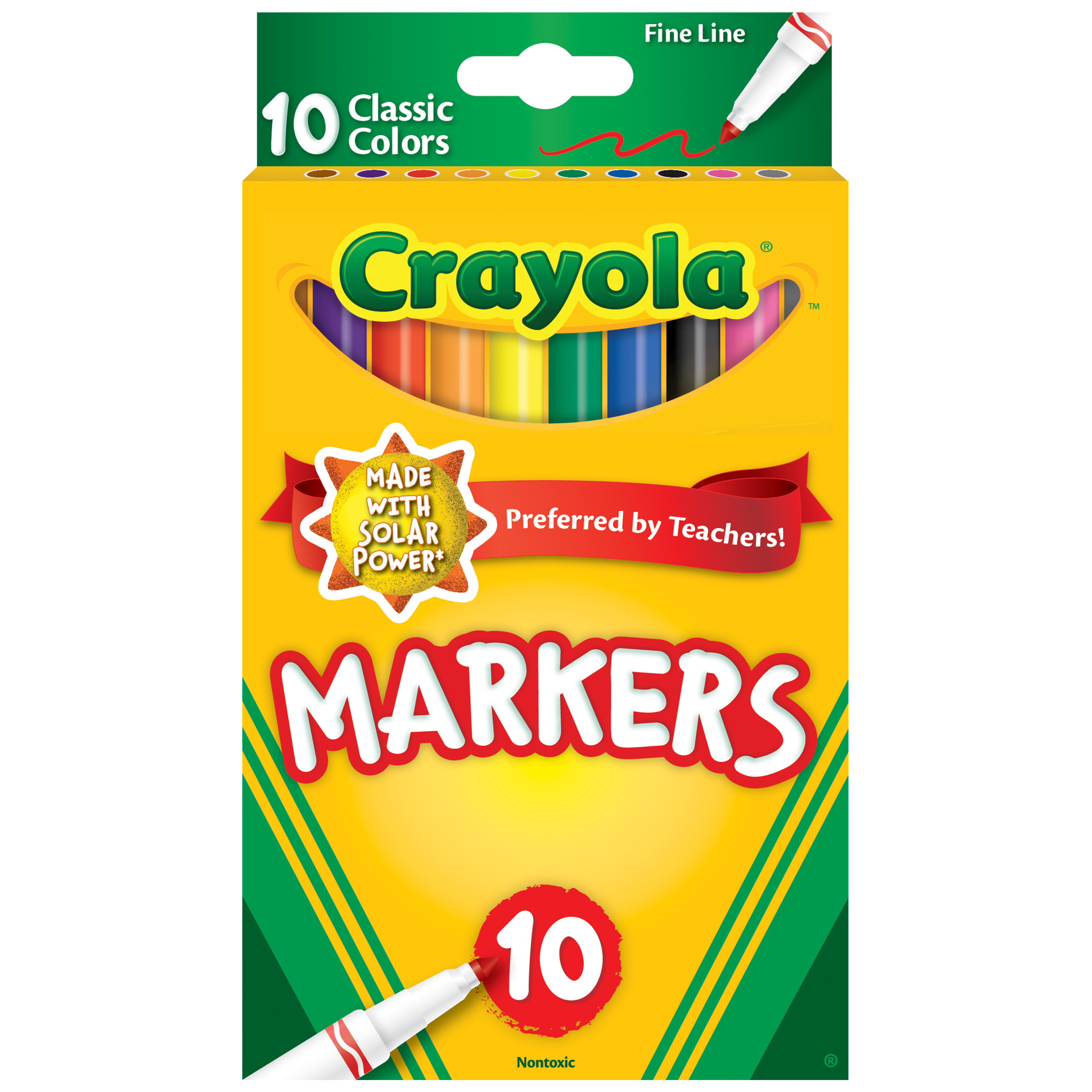 Crayola Markers - 10 Classic Colors