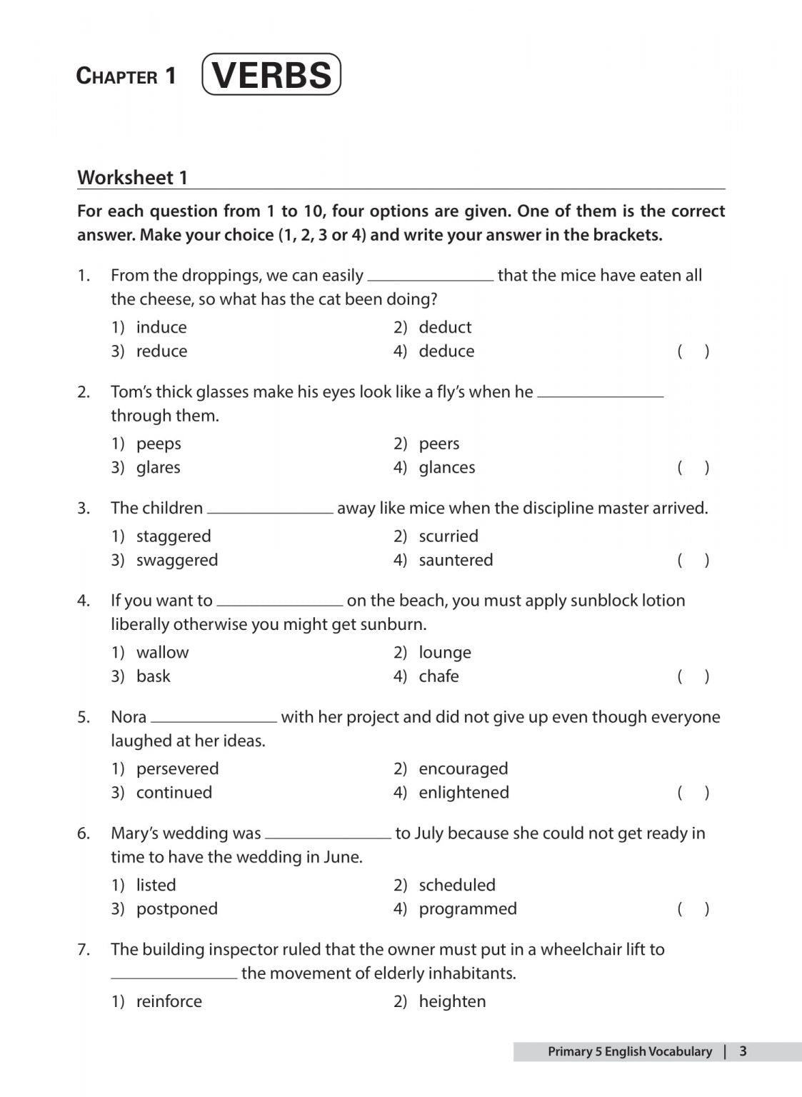 The A-Star Difference Primary 5 English Vocabulary