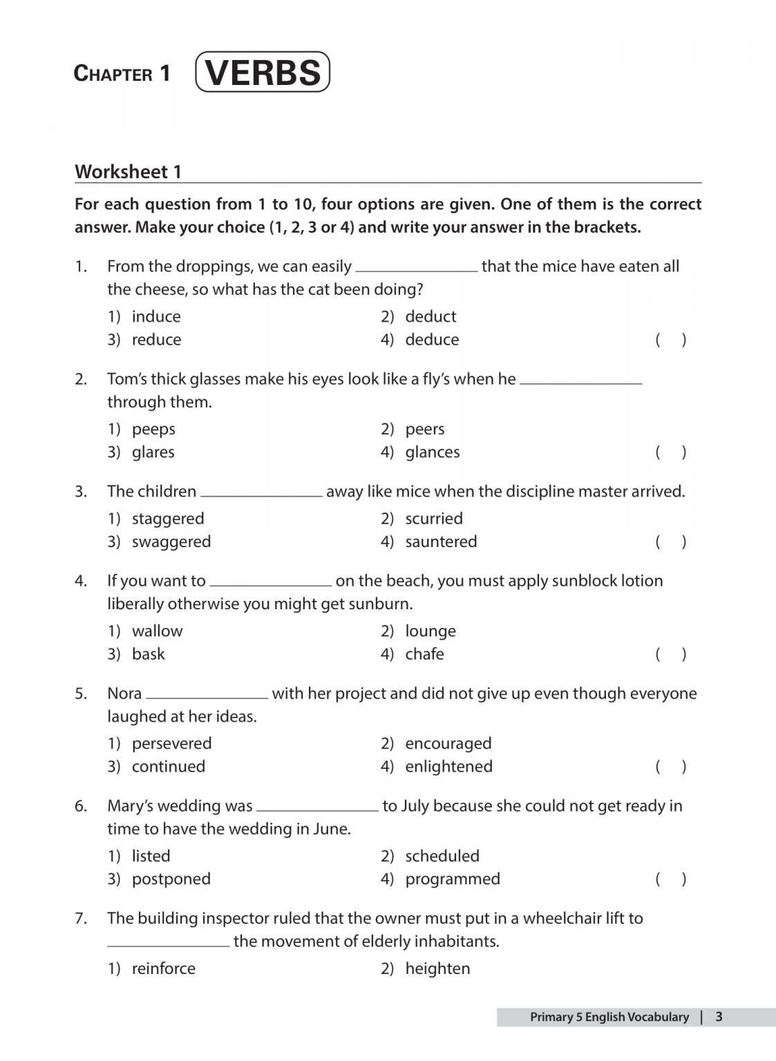 The A-Star Difference Primary 5 English Vocabulary