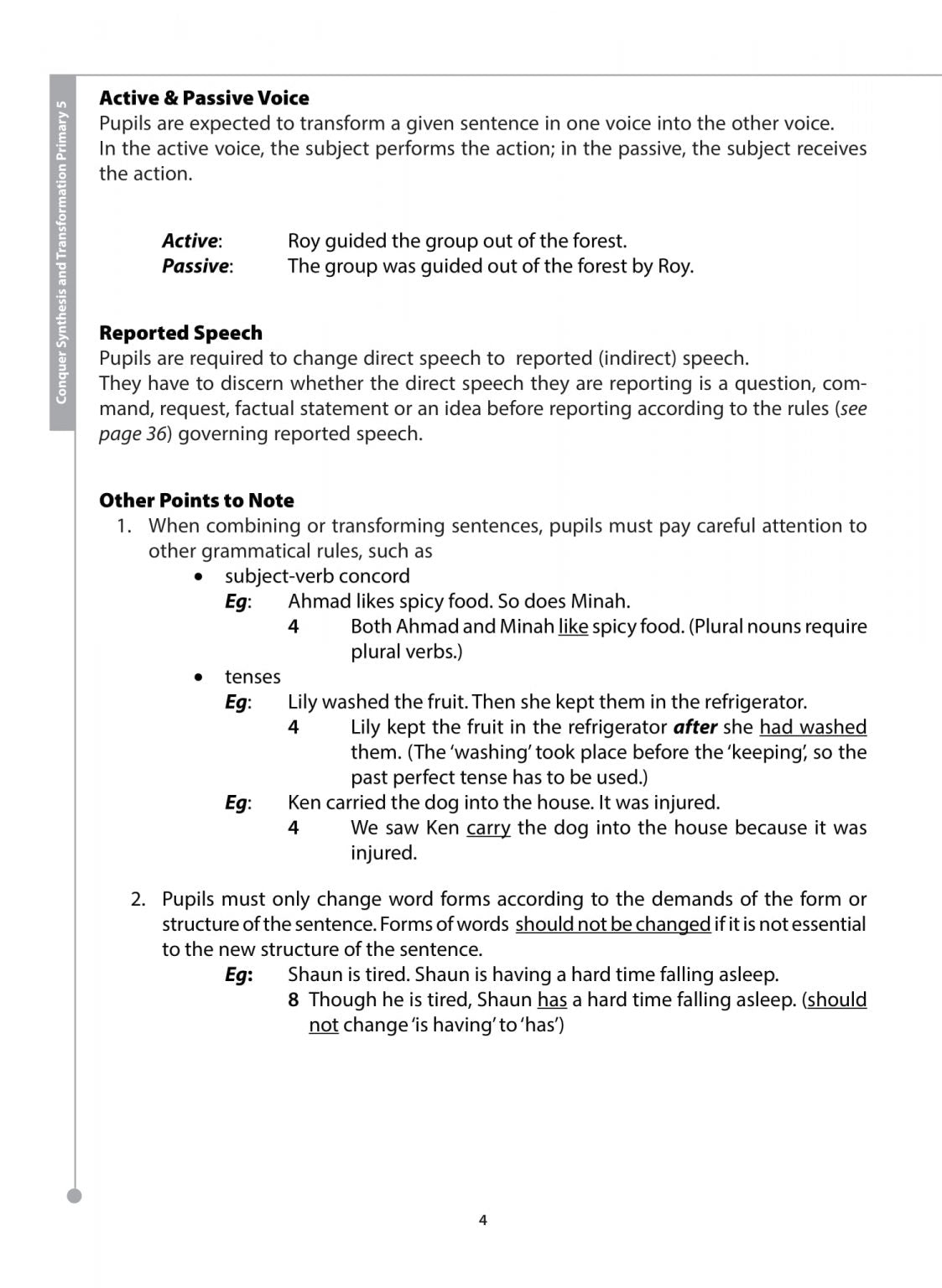 Primary 5 Conquer Synthesis and Transformation