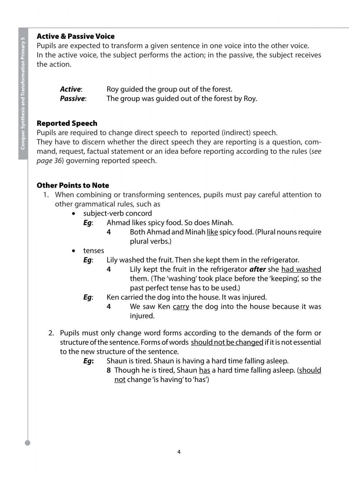 Primary 5 Conquer Synthesis and Transformation