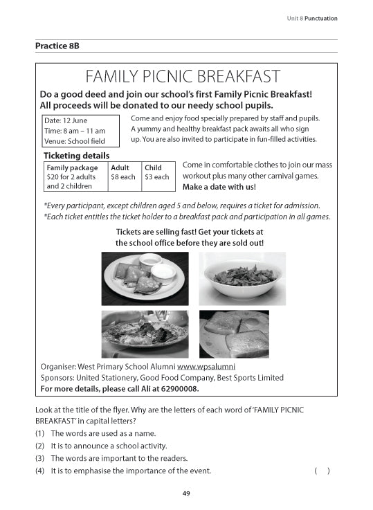 Primary 5 English: Mastering Comprehension Visual Text and Cloze