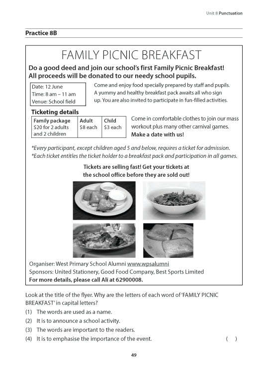 Primary 5 English: Mastering Comprehension Visual Text and Cloze
