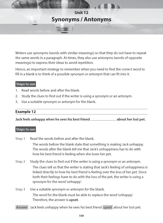 Primary 5 English: Mastering Comprehension Visual Text and Cloze