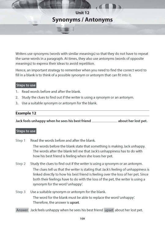 Primary 5 English: Mastering Comprehension Visual Text and Cloze